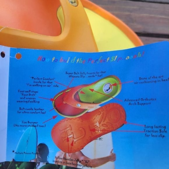 New Slide Flip Flops Thong Sandals Sz 6 - Picture 7 of 7